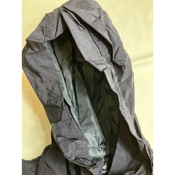 4How Hooded Raincoat Women's 6 Blue Lightweight Waterproof - Picture 4 of 6